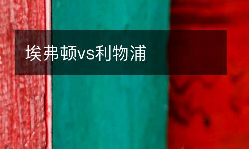 埃弗頓vs利物浦