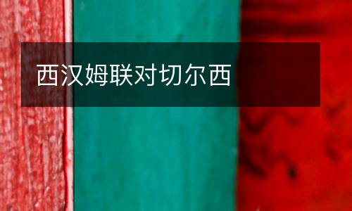 西漢姆聯(lián)對(duì)切爾西